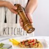 Manual Solid Wood Pepper Grinder