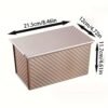 01c2a73a0de34bf3895e009bd7906586.jpg 450g Carbon Steel Non-Stick Loaf Pan with Lid (Premium Baking Mold)
