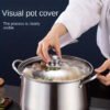 1710941641694-a37e7febdb8b4fe19ea192706a4acaa9-goods.jpeg Versatile Large Stainless Steel Stock Pot