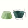 24 Pack of Reusable Silicone Liners for Cupcakes And Muffins