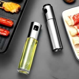 304 Stainless Steel Condiment Bottle Leakproof Spray Oil Bottle