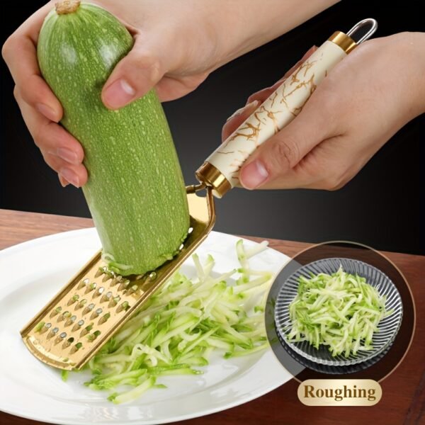 47009896-a309-4411-837f-837d776f944a.jpg Stainless Steel Multi-Purpose Grater Vegetable & Cheese Shredder