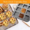 12-Compartment Square Mini Bread Mold