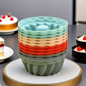Set of 36 Silicone Mini Brownie Molds