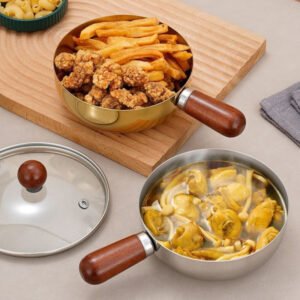 Versatile Stainless Steel Pot And Frying Pan