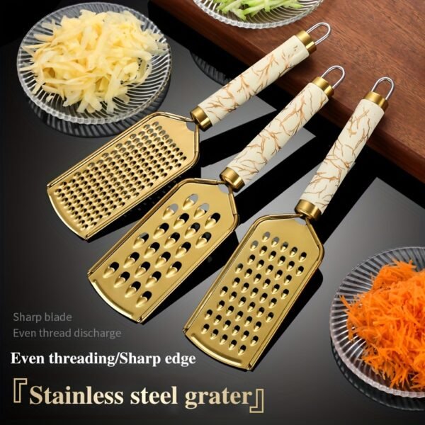 708c6543-e617-4d67-ac33-8aff89d4f80b.jpg Stainless Steel Multi-Purpose Grater Vegetable & Cheese Shredder