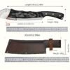 Longquan Bone Cleaver Knife