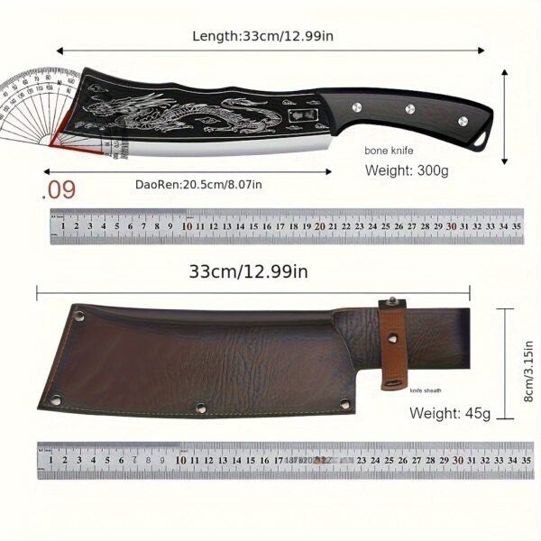Longquan Bone Cleaver Knife