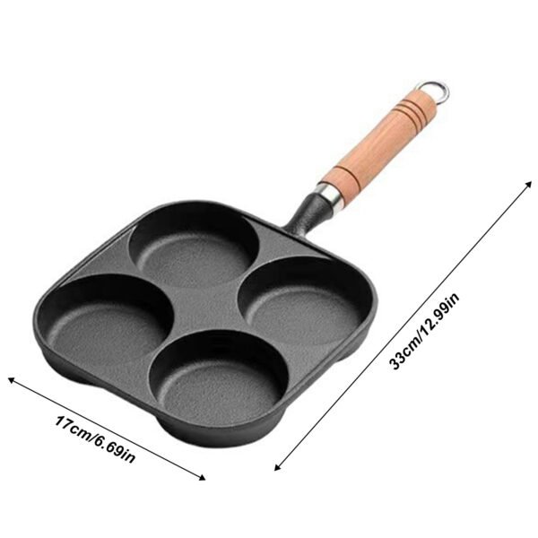 89b1da57c6034fb480a32e1aca89ff24-goods.jpeg 4-Cup Cast Iron Egg & Pancake Pan Non-Stick Omelette Skillet