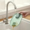 1pc Kitchen Pot Lid Holder and Spoon Rest random color
