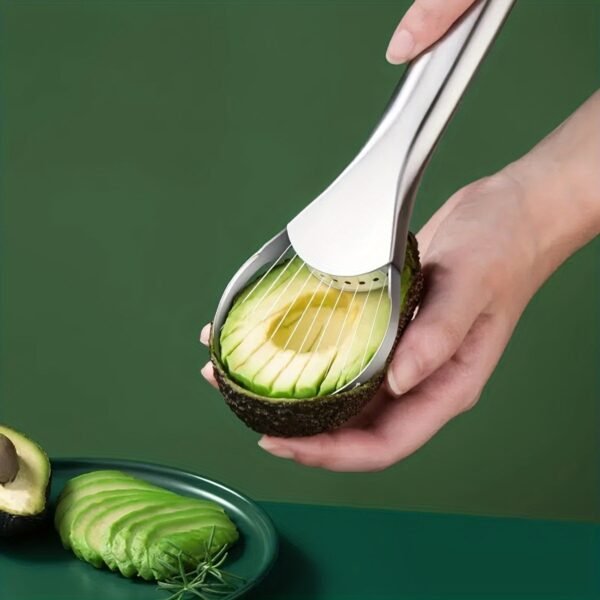 Stainless Steel Avocado Knife 3-in-1 Avocado Cutter Tool