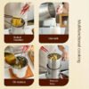 Stainless Steel Deep Fryers with Filter Rack