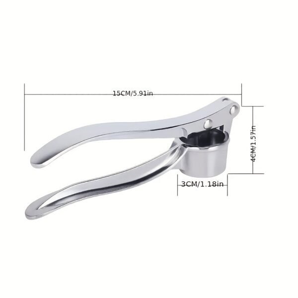 Stainless Steel Garlic Press Crusher