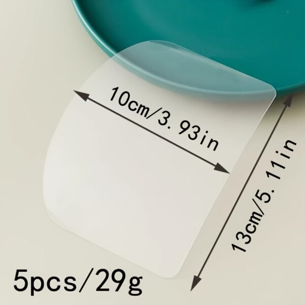 b07885a8c34cb8e7dbb488c5977cad99.jpg 5pcs Transparent Cake Scraper & Smoothing Tool Set Cream Spatula Kit