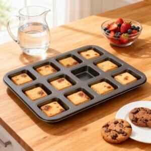 bd3dd9d0624c4c25b716868b66ddb055-goods.jpeg 12-Compartment Square Mini Bread Mold