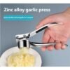 Stainless Steel Garlic Press Crusher