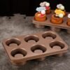 e0b1740b-d8c6-4b08-8721-ab76ec96c6b1.jpg 6-Cup Non-Stick Bundt Cake Pan Golden Carbon Steel Mold
