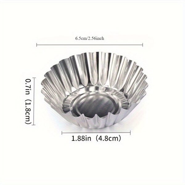 e1101cba03da4d6b8f41a8b9b9ba8c6e-goods.jpeg 50pcs Reusable Non-Stick Tart Molds Mini Baking Cups Set
