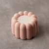 2pcs Fluted Silicone Mousse Cake Mold Wavy Cylinder Dessert Molds